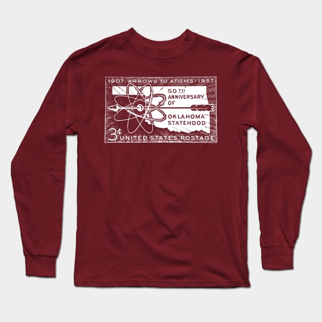 Oklahoma 50th Anniversary Long Sleeve T-Shirt by rhysfunk